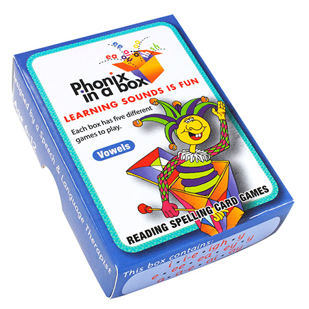 The Blue Box - Phonics Flashcards
