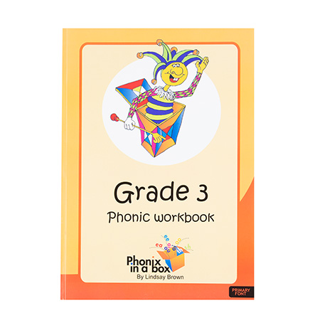 Grade 3 Phonics Workbook - Primary Font