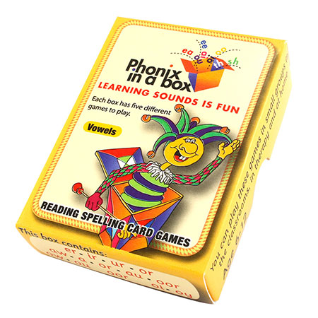 The Yellow Box - Phonics Flashcards